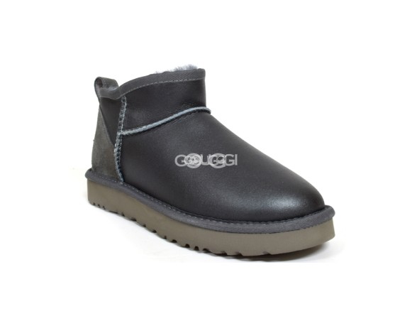 UGG Classic Ultra Mini Metallic Grey
