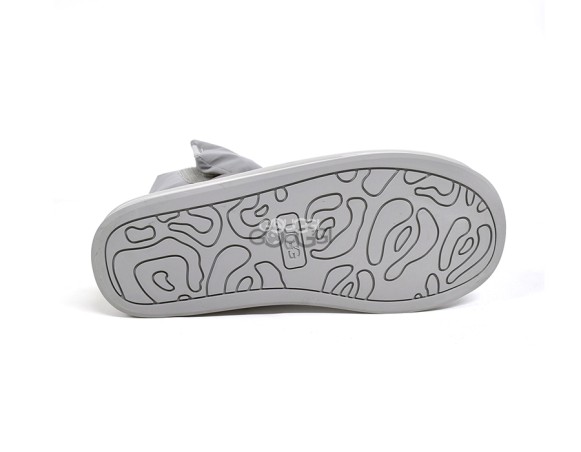 Clear Quilty Boots Grey