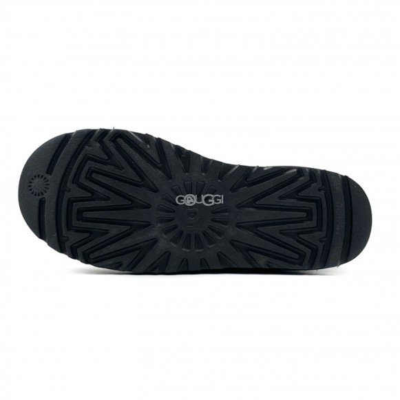 Ultra Mini Cow Print Black