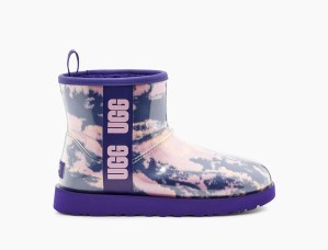 Classic Clear Mini Natural Marble - Violet Night