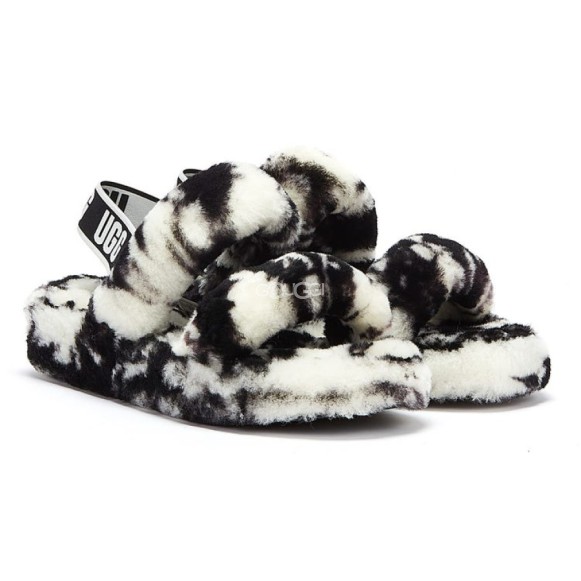 Ugg Oh Yeah Marble Black White