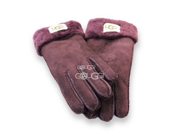 Женские перчатки UGG Wine