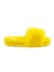 Fluff Slide Slippers Yellow