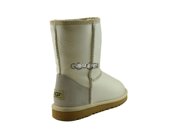 Classic Short Metallic Gold