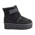 Ugg Classic Short Suede Platform Black