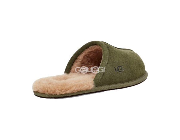 MENS Scuff Slippers Olive